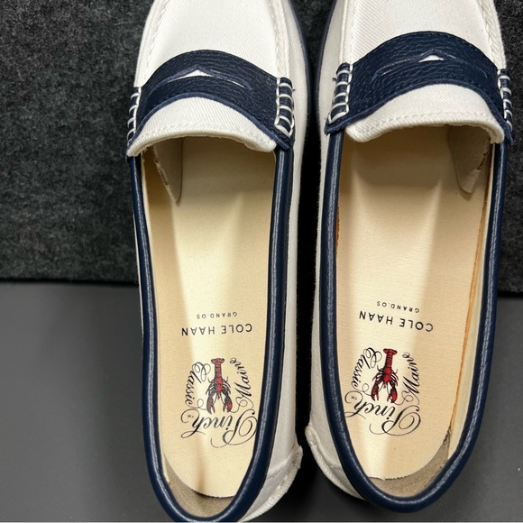 Cole Haan Grand OS Women’s Pinch Maine Classic Canvas Boat Shoe Size 10 - Picture 14 of 15